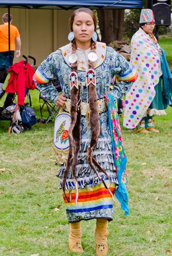 Indian girl dancing